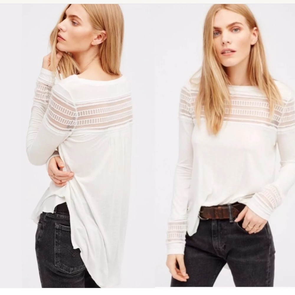 Free People 'Roxie' Tee. Retail: $78. 🚨 weekend sale